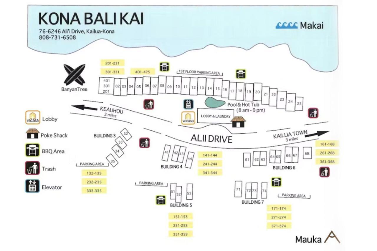 Ferienwohnung Kona Bali Kai #319 Kailua-Kona Exterior foto